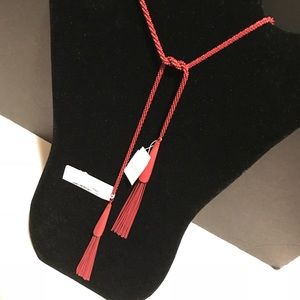 Kendra Scott Phara Necklace in Red.